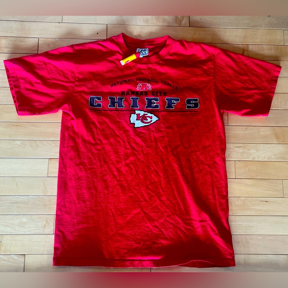 Vintage Y2K - Kansas City Cheifs - T Shirt - LEE SPORT - Size Large
